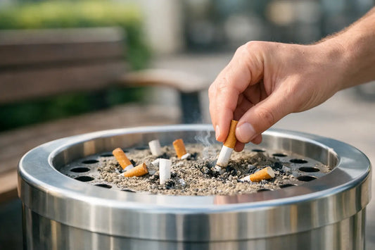 Where to Put Cigarette Butts Properly
