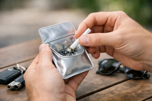 Why a Single Use Pocket Ashtray Works